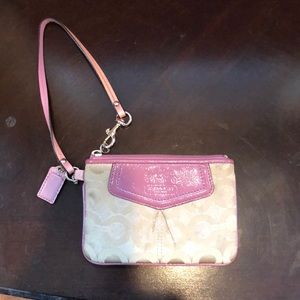 Coach wristlet